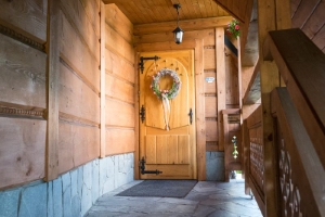 غرفة معيشة في شقة فورستر هاوس